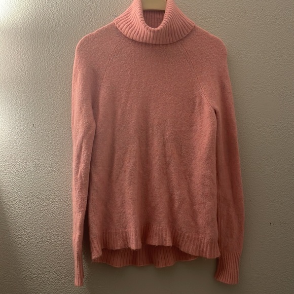 J. Crew Pink Turtleneck - Picture 2 of 6